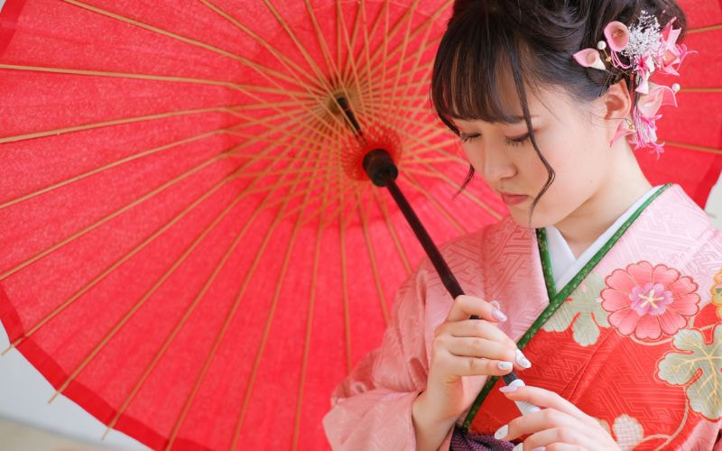 加古川市のアケミスタジオの二十歳の成人記念撮影