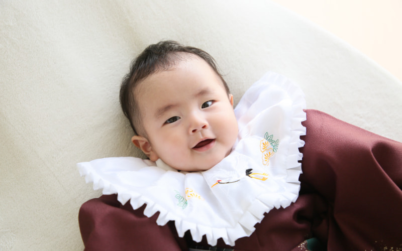 加古川市のアケミスタジオのお宮参り撮影