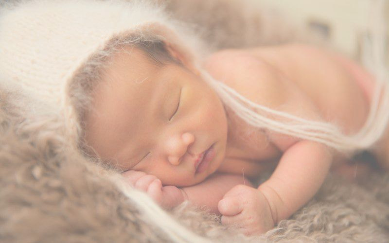 加古川市のアケミスタジオのニューボーン撮影